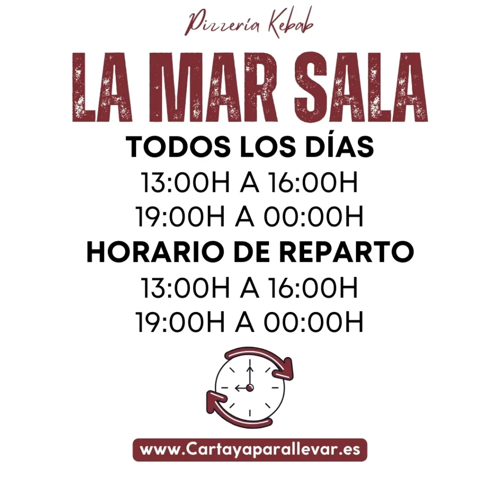 Horario La Mar Sala Cartaya